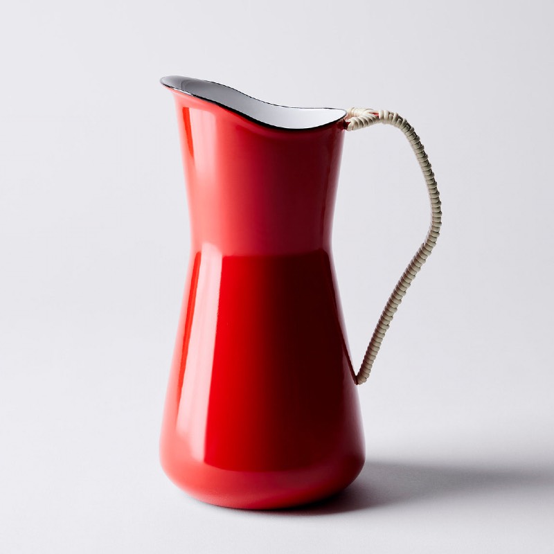 ダンスク 一回り手持ち部分 お水水さし エナメル ホーロー 1.6L DANSK Kobenstyle Wrapped Handle Water Pitcher