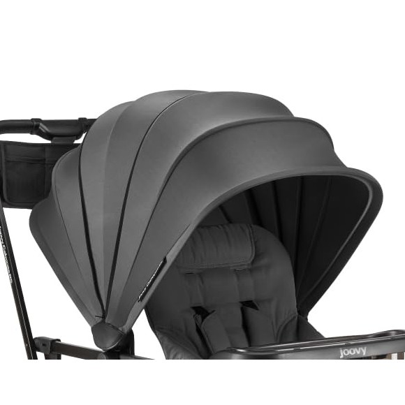 ジュービー カブース 乳母車用 キャノピー 黒いこと 部分品 部分品 Joovy Caboose S / RS Canopy