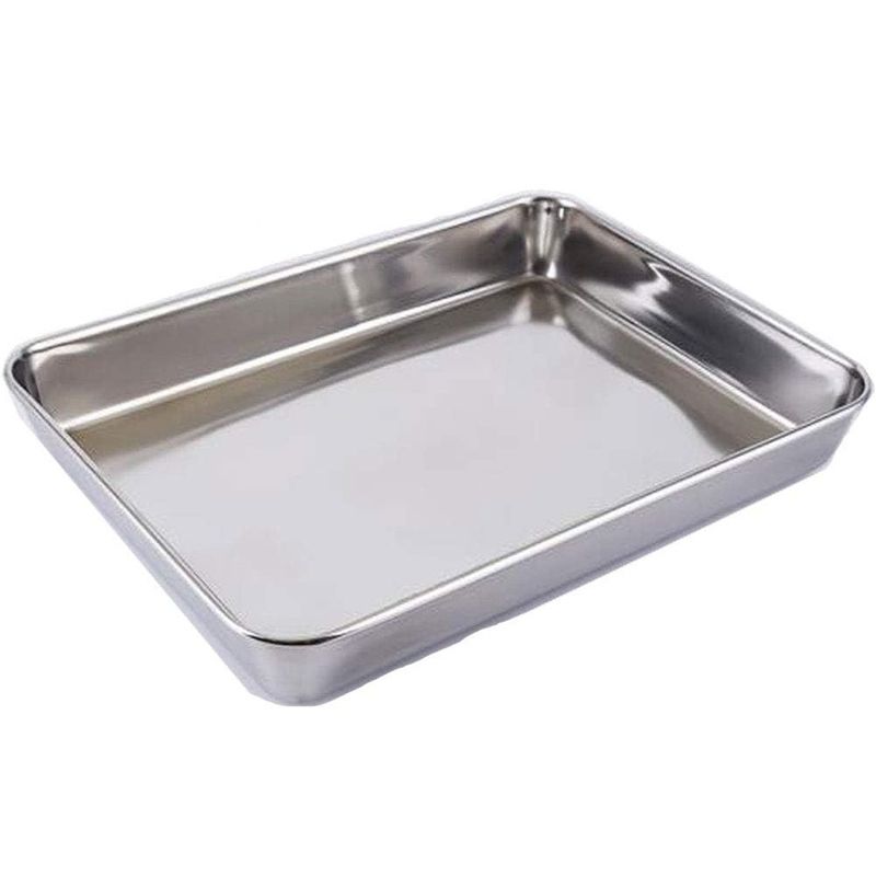 ベーキングパン 36×28cm ステンレス Old Tjikko Baking Cookie Sheets Pan,Jelly-Roll Pans Roasting Pan,Stainless Steel 12,654円