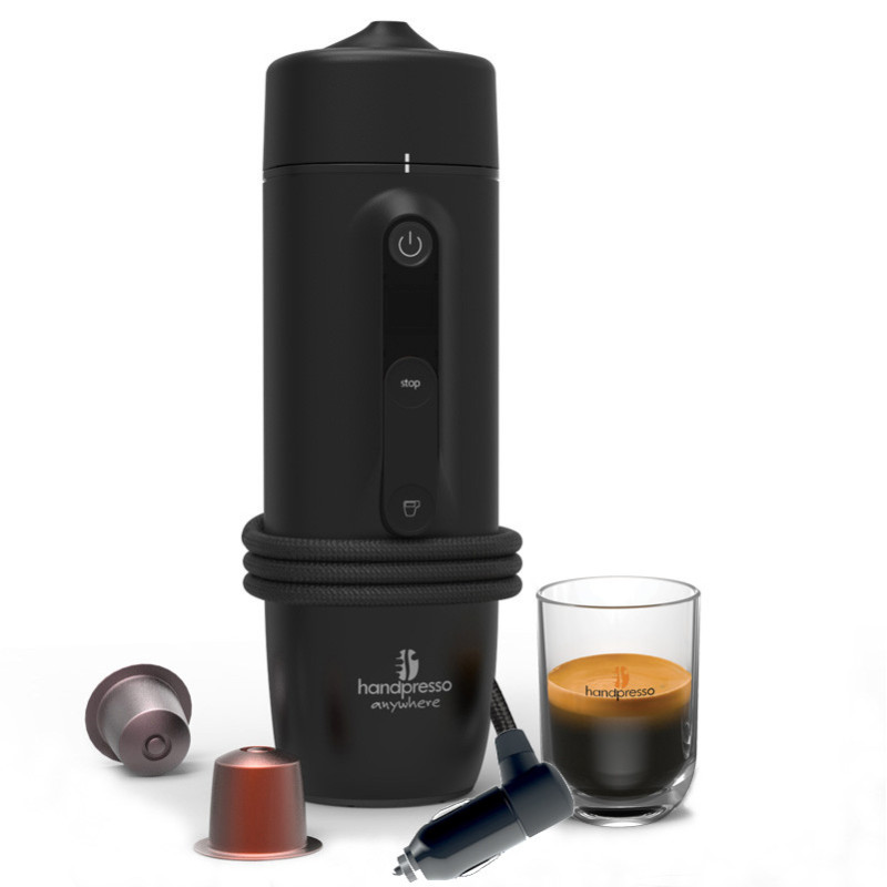 ハンドプレッソ 車載 携帯型 Nespresso ネスプレッソ エスプレッソ器械 宇宙カプセル珈琲 珈琲製造会社 難民キャンプ 旅する Handpresso Auto Capsule Espresso machine for the car