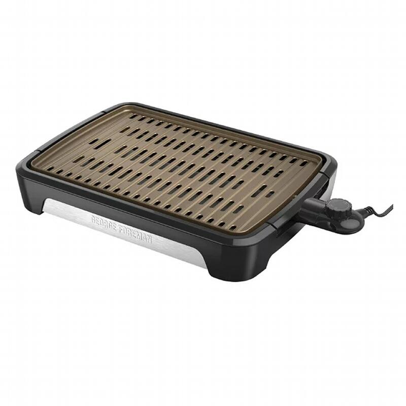 【楽天市場】スモークレス 電気グリル 煙が少ない ファミリーサイズ ジョージフォアマン Foreman Open Grate
