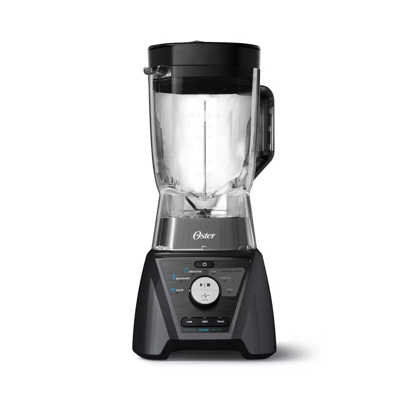 テクスチャーセレクト ブレンダー 1.9L トライタンジャー オスター Oster Texture Select 64 薬局衡オンス. 3 Speed Silver 1200-Watt All Metal Drive Plastic Jar Blender 9 Settings 家電