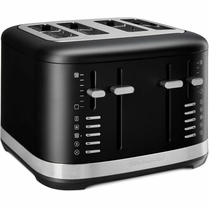 キッチンエイド ポップアップトースター 4枚焼 広々とした拡張スロット KitchenAid 4 Slice Toaster, KMT4109 家電