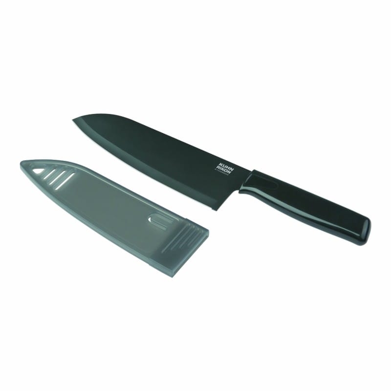 クーンリコン シェフズナイフ まかない方 約15糎 Kuhn Rikon Colori Chef\u0027s Knife, 6-Inch, Black