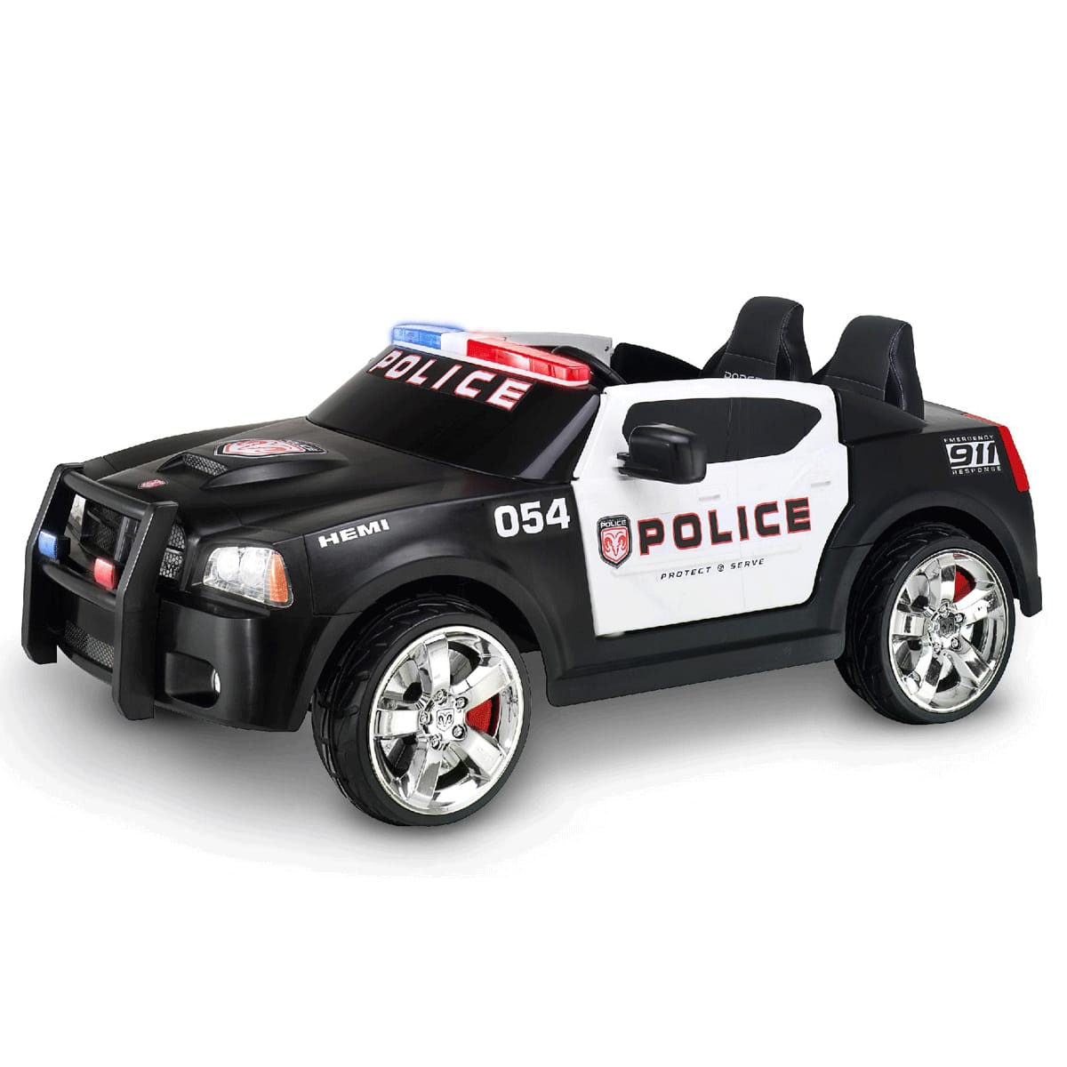 kid trax dodge charger police car