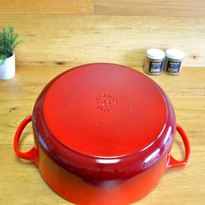 ルクルーゼ LE CREUSET 18cm 7インチ 1.8L 赤 オレンジ+spbgp44.ru