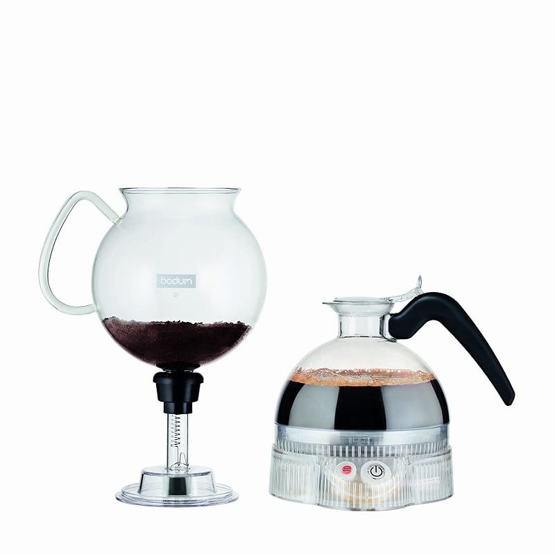 【楽天市場】ボダム コーヒーメーカー サイフォン 8カップ Bodum ePEBO Coffee Maker, Electric Vacuum Coffee Maker, Siphon