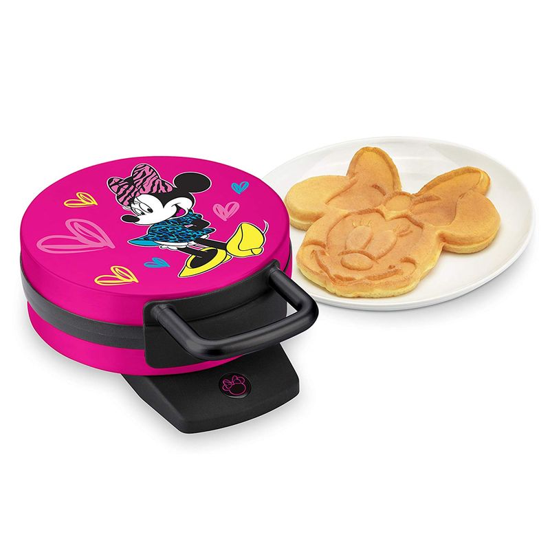 家庭用 ディズニー ミニーマウス ワッフルメーカー Disney DMG-31 Minnie Mouse Waffle Maker, Pink 家電画像