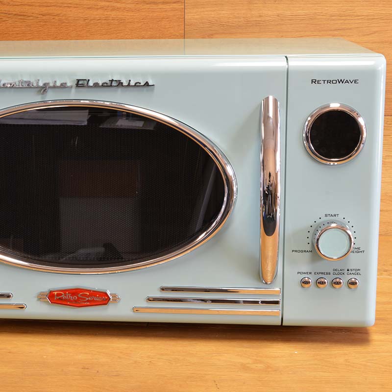 楽天市場 レトロ 電子レンジ ビンテージ アンティーク アメリカ カリフォルニア 西海岸 ノスタルジア Nostalgia Retro Series Microwave Oven 家電 アルファエスパス楽天市場店