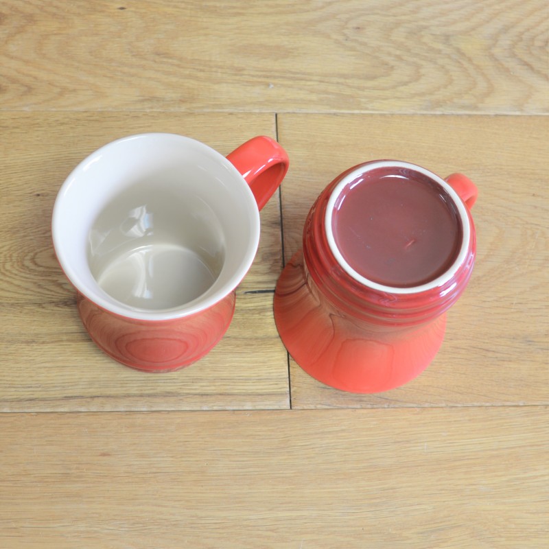 楽天市場 ル クルーゼ マグカップ 4ml 2個セット Lサイズ Le Creuset Stoneware Tea Mug 14 Ounce ルクルゼ ルクルーゼ コップ カップ アルファエスパス楽天市場店