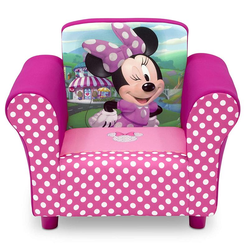 希少 楽天市場 子供用 1人用 ソファー ミニーマウス ディズニー チェアー 椅子 幼児 Delta Children Disney Minnie Mouse Upholstered Chair アルファエスパス楽天市場店 全品送料無料 Www Megamindonline Com