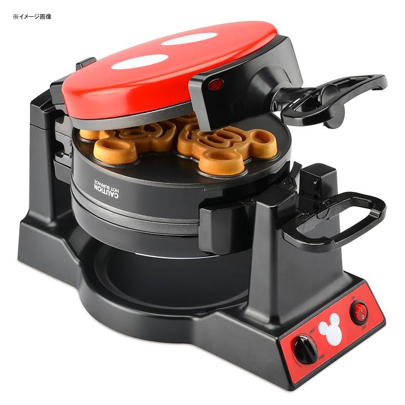 楽天市場 ディズニー ミッキーマウス 90周年記念 ワッフルメーカー ダブル フリップ Mickey Mouse 90th Anniversary Double Flip Waffle Maker 家電 アルファエスパス楽天市場店