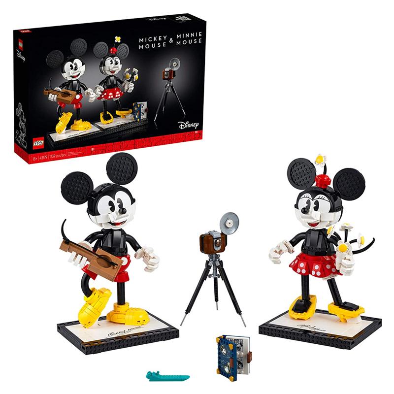 レゴ ミッキーマウス ミニーマウス Lego Disney Mickey Mouse Minnie Mouse Buildable Characters Classic Style Mickey Mouse Collectible Adult Building Kit New 21 1 739 Pieces Fitzfishponds Com