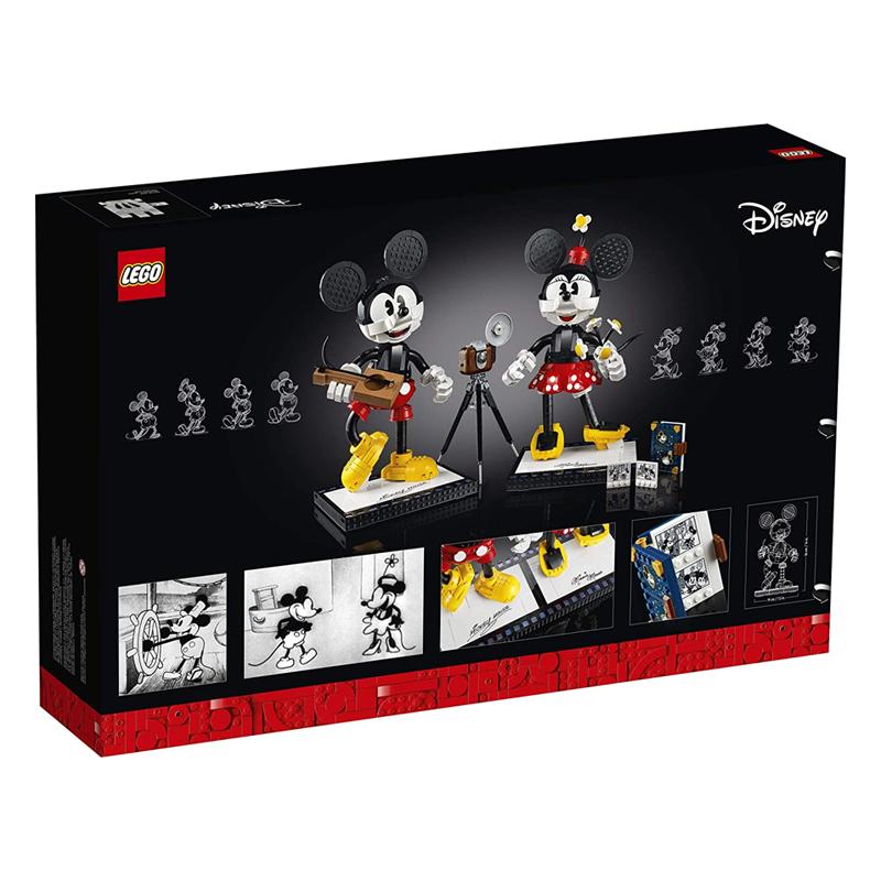 レゴ ミッキーマウス ミニーマウス Lego Disney Mickey Mouse Minnie Mouse Buildable Characters Classic Style Mickey Mouse Collectible Adult Building Kit New 21 1 739 Pieces Musiciantuts Com