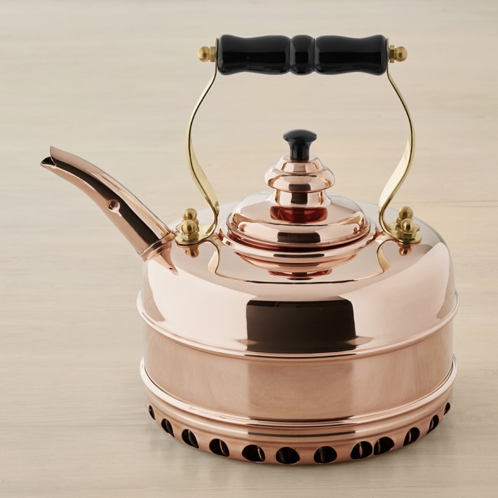 【楽天市場】銅製 ケトル やかん シンプレックス ケンジントン No.1 ハンドメイド イギリス製 Newey & Bloomer Simplex  Kettles Kensington Solid Copper No.1 Copper Finish 1.9 Quart Teakettle :  アルファエスパス楽天市場店