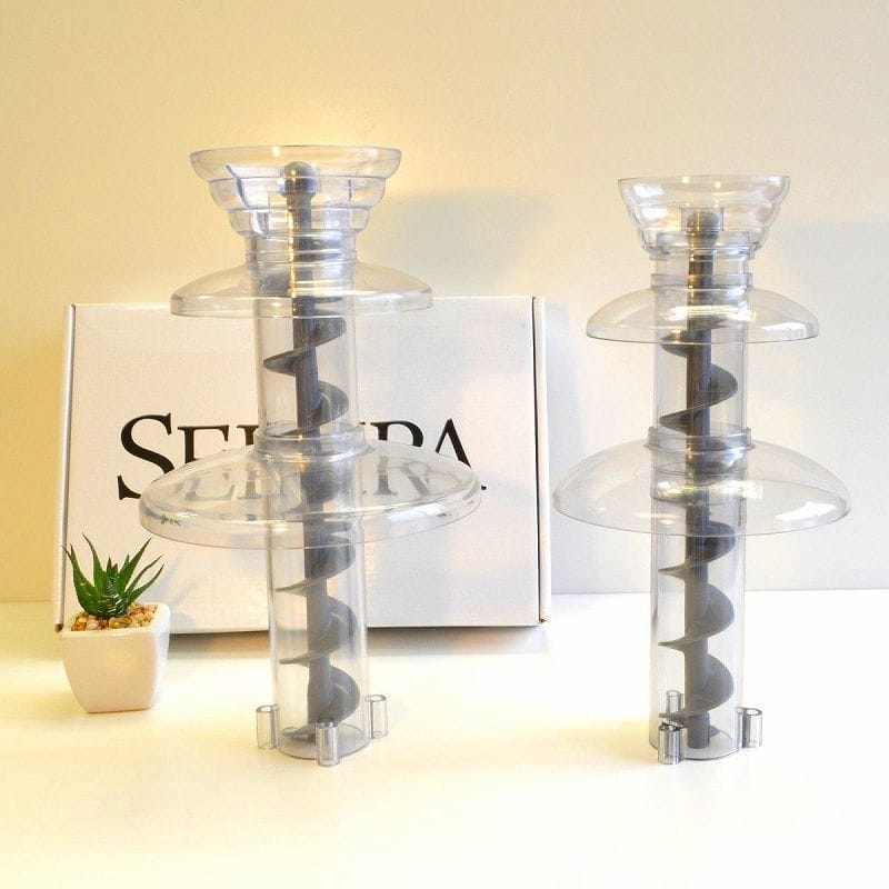 【楽天市場】セフラ社 クラシック＆エリート チョコレートファウンテン用プラスチックパーツ 4穴 Sephra Replacement