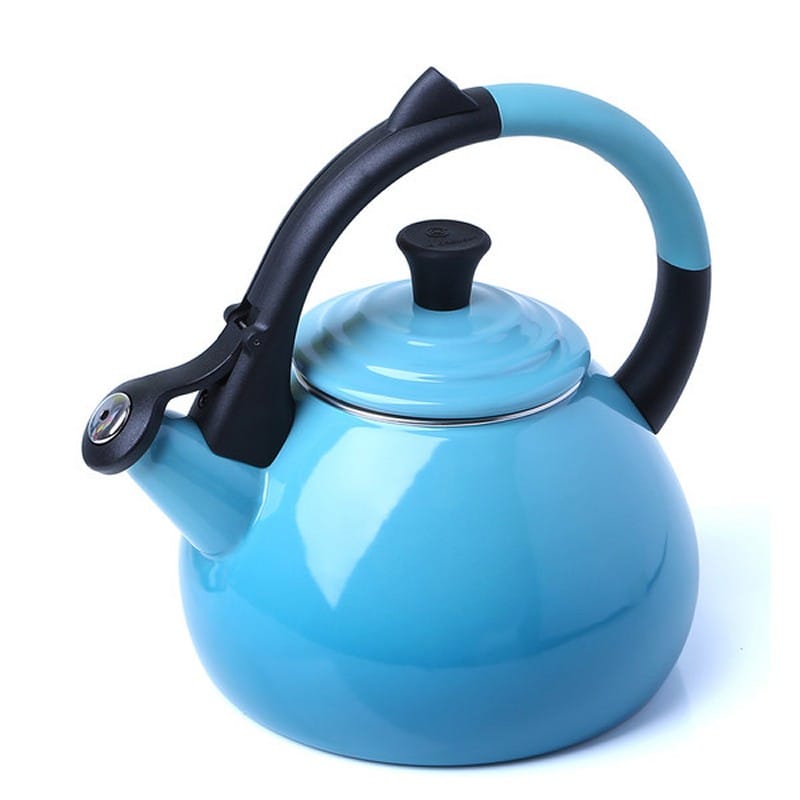 【楽天市場】ルクルーゼ ウーロン 笛吹きケトル やかん カリビアン 水色 1.5L IH対応 Le Creuset Enameled