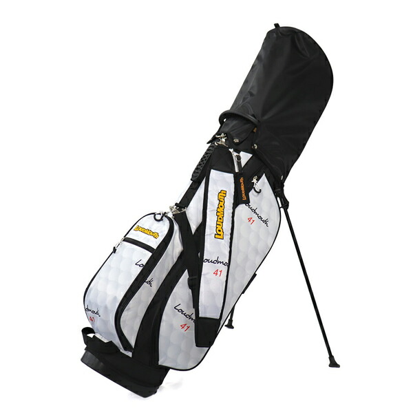 送料込み！LoudMouth 黒 キャディバッグ スタンド付き 送料込み！LoudMouth 黒 キャディバッグ スタンド付き LOUDMOUTH