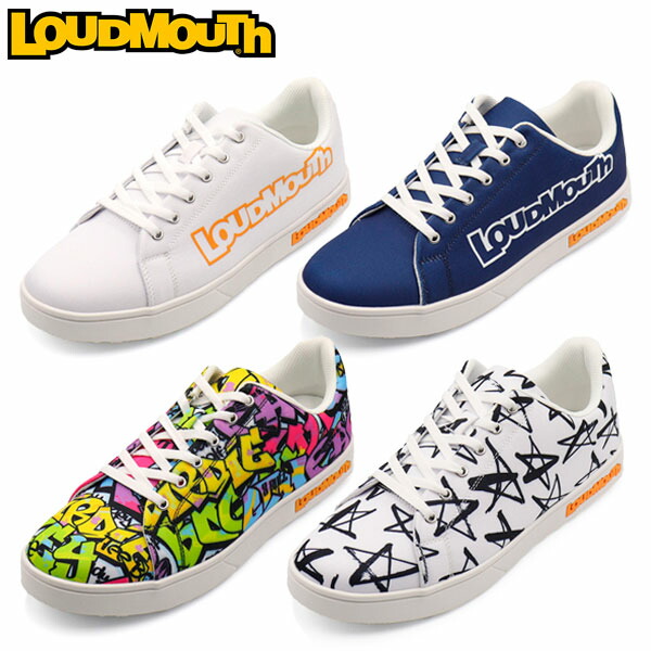 ラウドマウス メンズ スパイクレス ゴルフシューズ 楽天市場】Loudmouth ラウドマウス LM-GS0002 スパイクレス ゴルフ