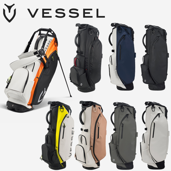 素晴らしい Vessel ベゼル ゴルフ スタンド キャディバッグ 軽量 8.5型