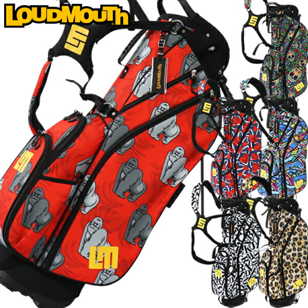 ラウドマウス スタンド キャディバッグ Loudmouth メンズ LM-CB0021 22年秋冬 レディース