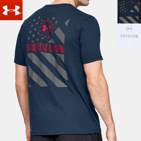 men's under armour american flag shirt