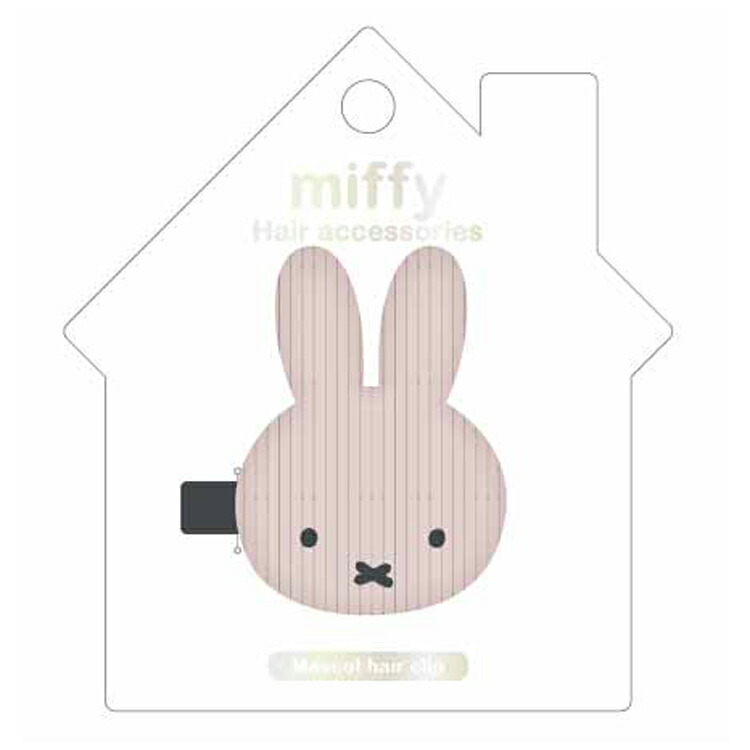 充実の品 Hair miffy かわいい 387766 ヘアアクセサリー accessories ボリス ピン ミッフィー ダイカットヘアクリップ  髪留め レディースジュエリー・アクセサリー