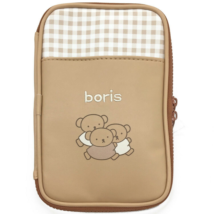 ボリス選手 ボリス2＋ボリス セット 楽天市場】ボリス マルチケース 462142 boris チェック 小物入れ