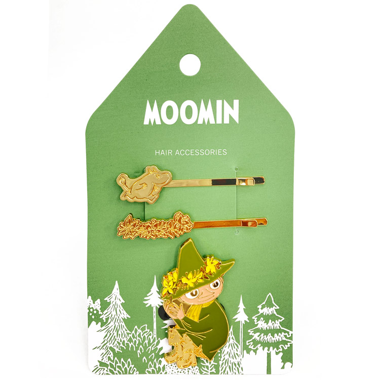 楽天市場】ムーミン ヘアピン&ヘアゴムセット スナフキン 463460