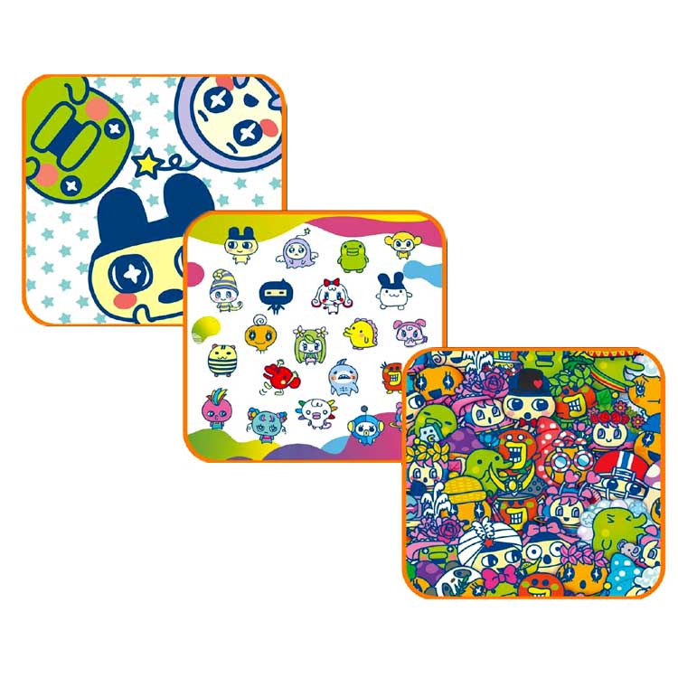 たまごっち ミニタオル3P 884990 3枚セット画像