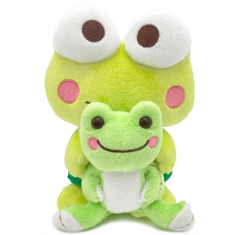 かえるのピクルス×けろけろけろっぴ けろけろけろっぴ S ぬいぐるみ 置物 コレクション お祝いコラボ かえるのピクルス30周年 けろけろけろっぴ35周年 192189画像