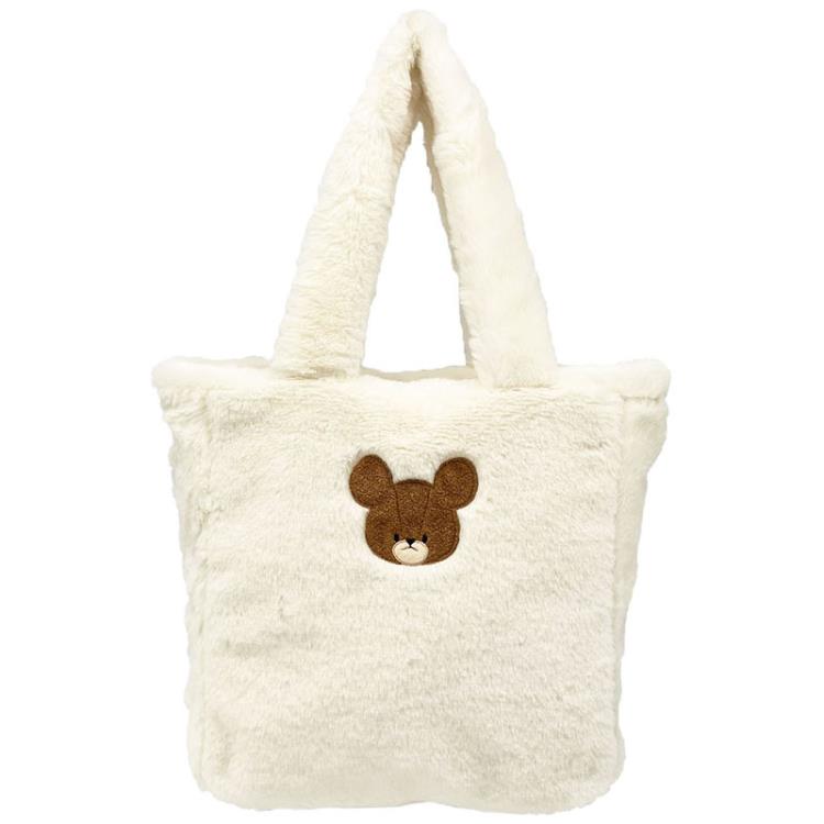 楽天市場】くまのがっこう ファートート 202994 もこもこ トートバッグ
