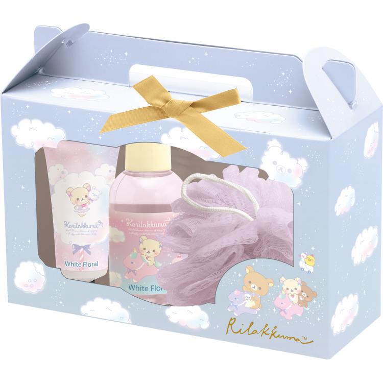 楽天市場】リラックマ ボディ&ハンドケアギフト ホワイトフローラルの