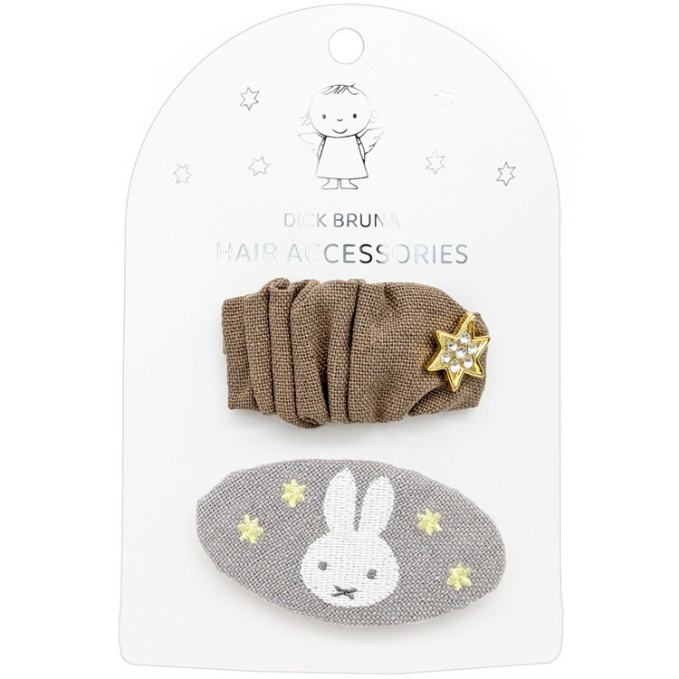 楽天市場】ミッフィー ガーゼヘアピンセット ミッフィー 465181