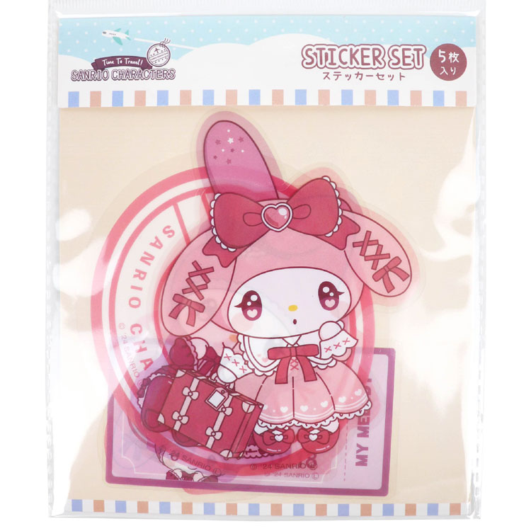 マイメロディ ミニテーブル　ダイカット　サンリオ　新品　箱付き マイメロディ ダイカット 電卓 フェイス型キー 12桁表示