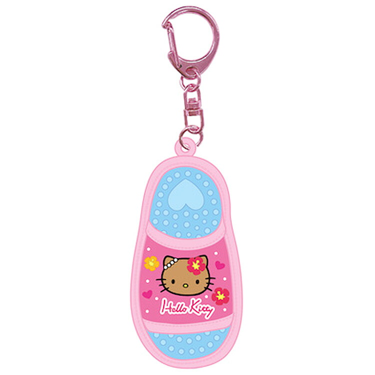 楽天市場】ハローキティ スライドガラケーキーホルダー 日焼け 985392