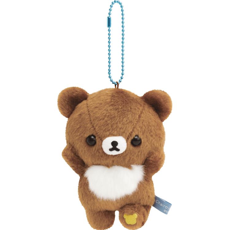 チャイロイコグマ ぶらさげぬいぐるみ アオコグのおとまり・アオイコオオカミ nk04mo85301_1.jpg