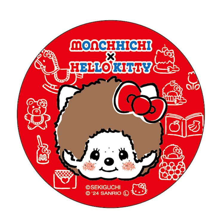 キティちゃん　バッジ（バッチ）（バッヂ） サンリオ ハローキティ グッズ 通販 キティちゃん 缶バッジ