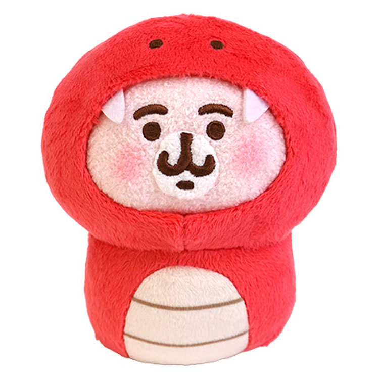カナヘイ小動物　うさぎ　ぬいぐるみ　ナス カナヘイ ぬいぐるみ：ニッセにへんしんしたピスケとうさぎの