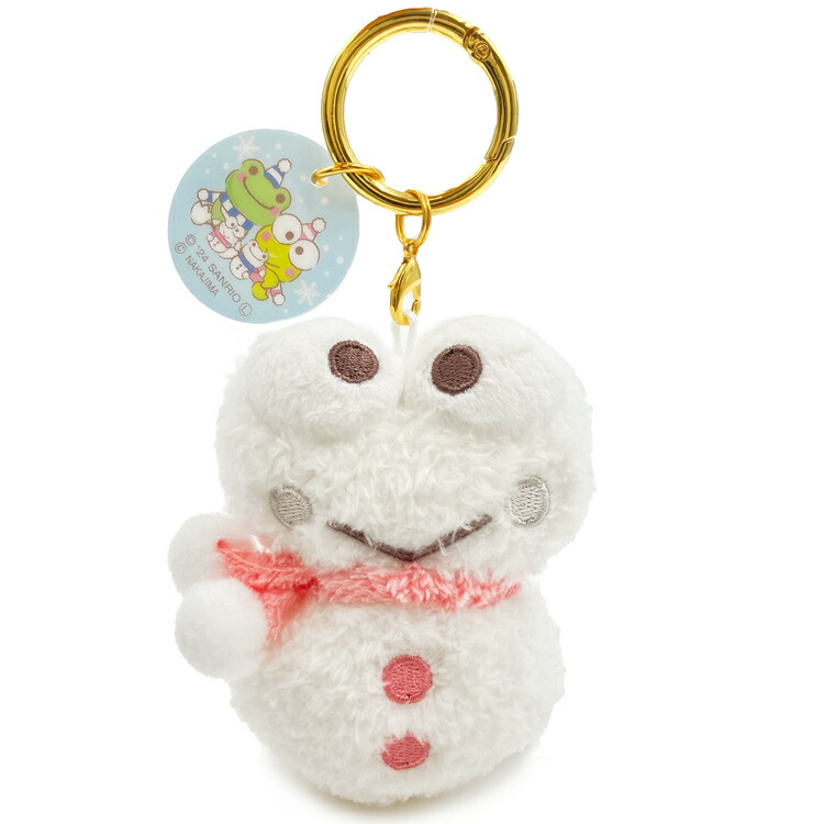 けろけろけろっぴ×かえるのピクルス雪だるま サンリオ けろけろけろっぴ×かえるのピクルス ぬいぐるみS （雪だるま