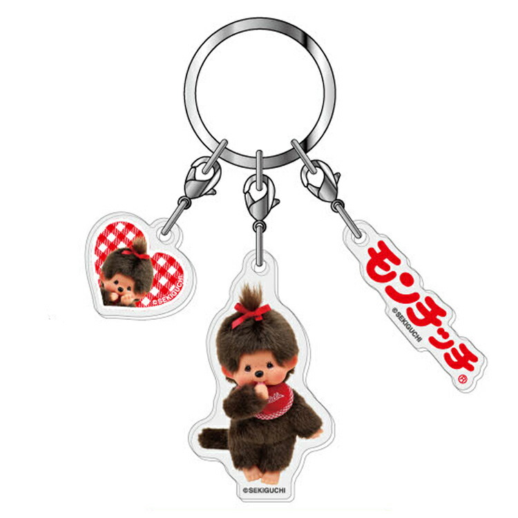 お買得‼️新品タグ付き　顔でかモンチッチ　男の子ぬいぐるみキーホルダー3set ❣️ 楽天市場】顔でかモンチッチ SSサイズ 男の子 キーチェーンSS