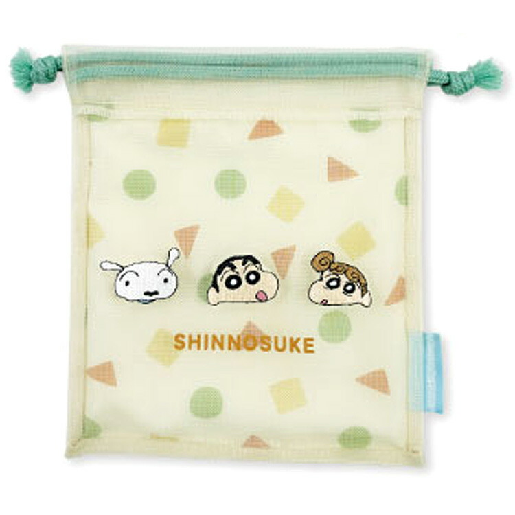 新ちゃん！ページ 楽天市場】クレヨンしんちゃん メッシュ巾着 IV 238134 刺繍