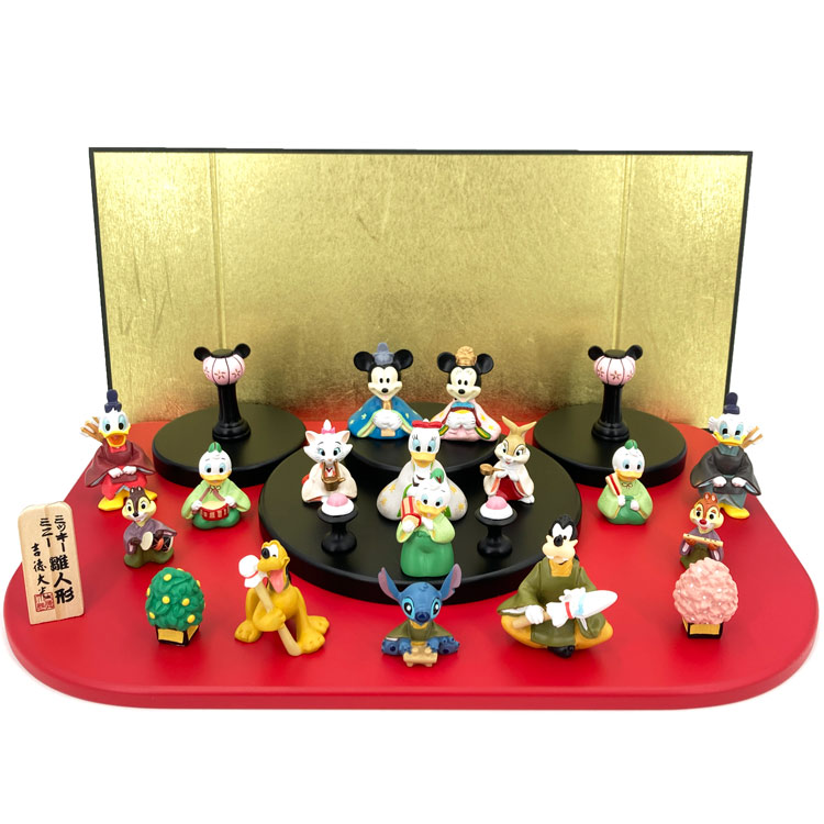【ディズニーミッキー＆フレンズ】●台段飾り★ひなまつり★[548413]
