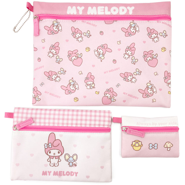 【レア品】マイメロディ　スイートラブリーシリーズ　ポーチ　ぬいぐるみ マイメロディ スイートラブリーシリーズのポーチ - ＊めろめろ