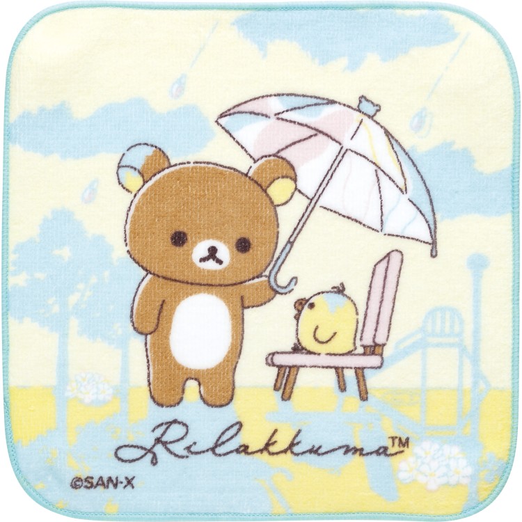 楽天市場】リラックマ ミニタオル コリラックマのこあくま気分