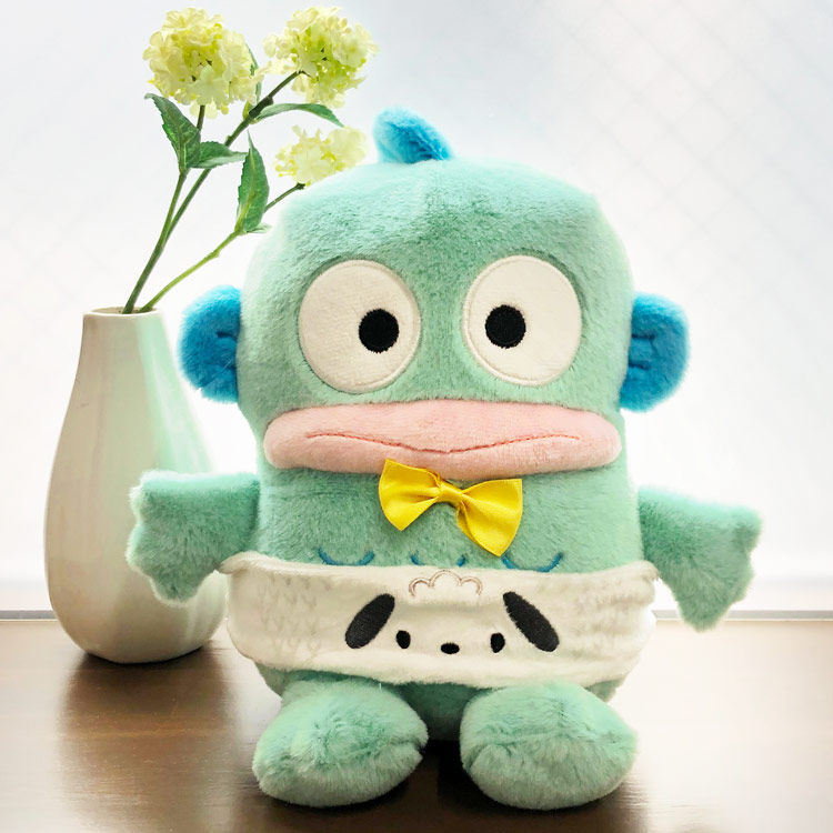 サンリオ　はぴだんぶい　ばつ丸　ぬいぐるみ　マスコット　クッション グッズ-ぬいぐるみ】サンリオキャラクターズ はぴだんぶい ぽて