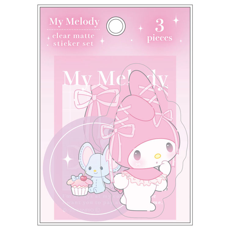 楽天市場】マイメロディ キラキラジュエルシール 786445 バレエコア 第