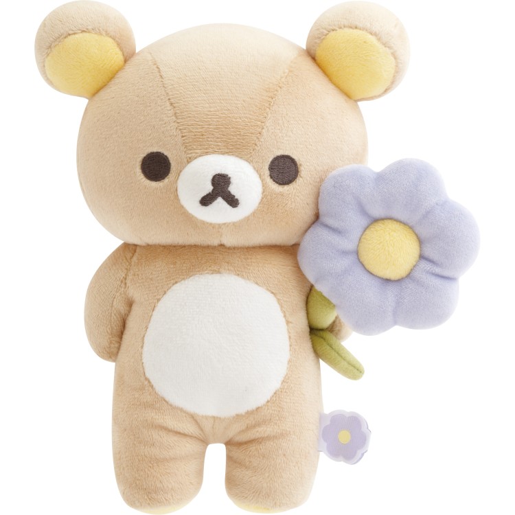 ⭐NEW⭐BASIC RILAKKUMA FLOWER ぶらさげぬいぐるみ　4点 San-X リラックマ BASIC RILAKKUMA Flower ぶらさげぬいぐるみ 4
