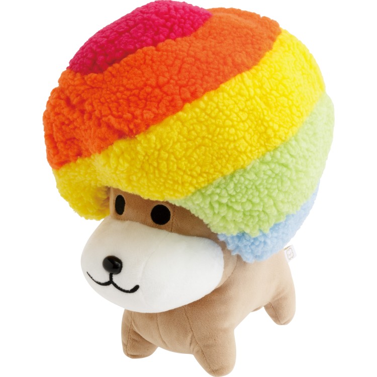 楽天市場】アフロ犬 ぎゅーっとぬいぐるみ サンエックス