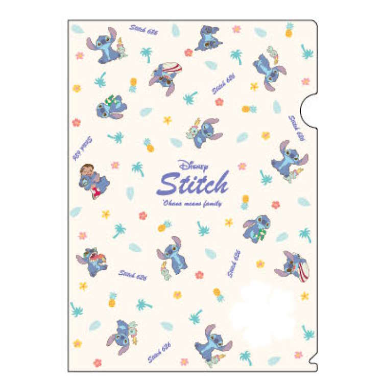 く*ま様 スティッチ 4点クリアファイルセット く*ま様 スティッチ 4点クリアファイルセット く*ま様 スティッチ 4